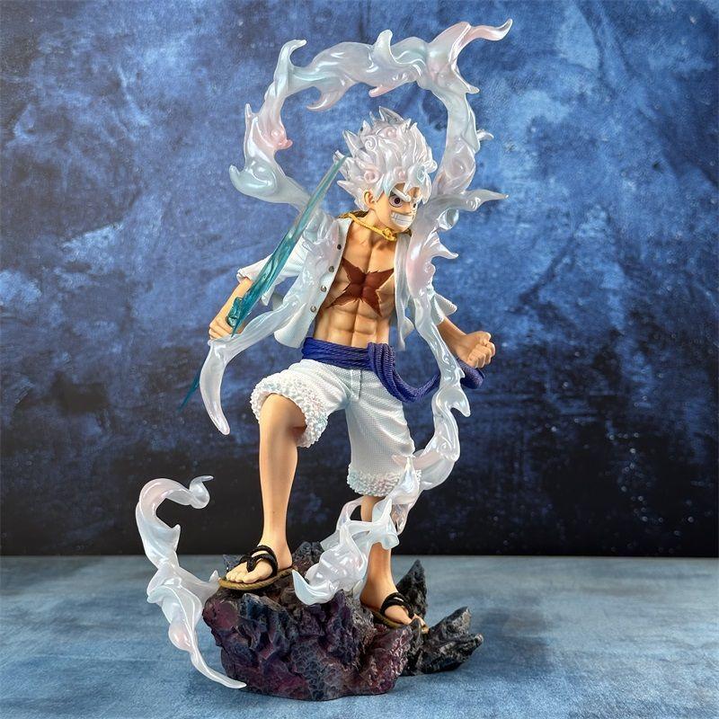 JT studio One Piece LX Fünf Level Nika Luffy 27cm Roronoa Zoro Anime Figur Kann sich bewegen PVC Sammelmodus Spielzeug Geschenke