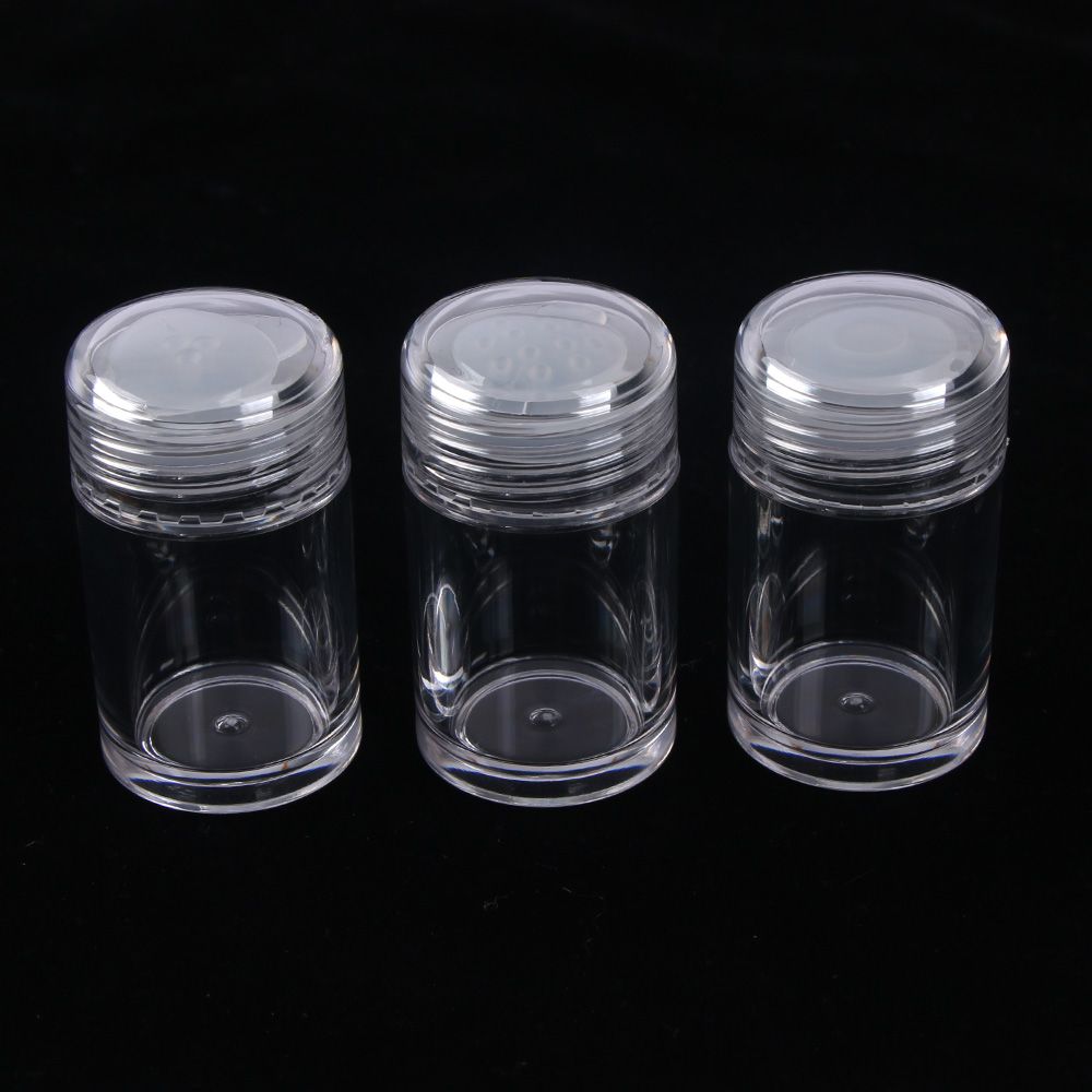 1Pc Empty Bottle Screw Lid DIY Makeup Tools Cosmetic Bottle Loose Powder Jars Cosmetic Sifter
