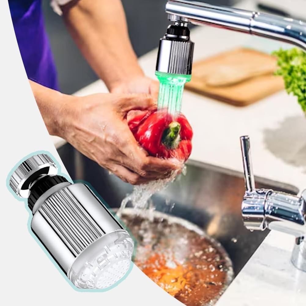360 Degree Swivel Tap LED Kitchen Tap Attachment 360 Degree Swivel Tap Attachment Faucet Attachment Home Safety
