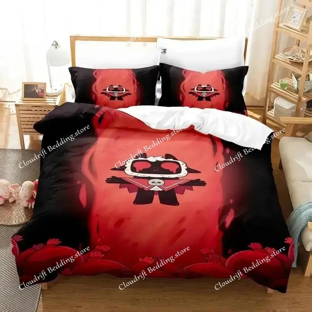 3D Print Cult of The Lamb Bedding Set Single Twin Full Queen King Size Bed Set Aldult Kid Bedroom Duvet Cover Sets