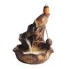 Lotus Incense Holder Burner Waterfall Backflow Home Decor Censer for Tea House