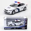 Alloy Car M5 Model 136 Scale Police Emergency Vehicle For Kids Collectors