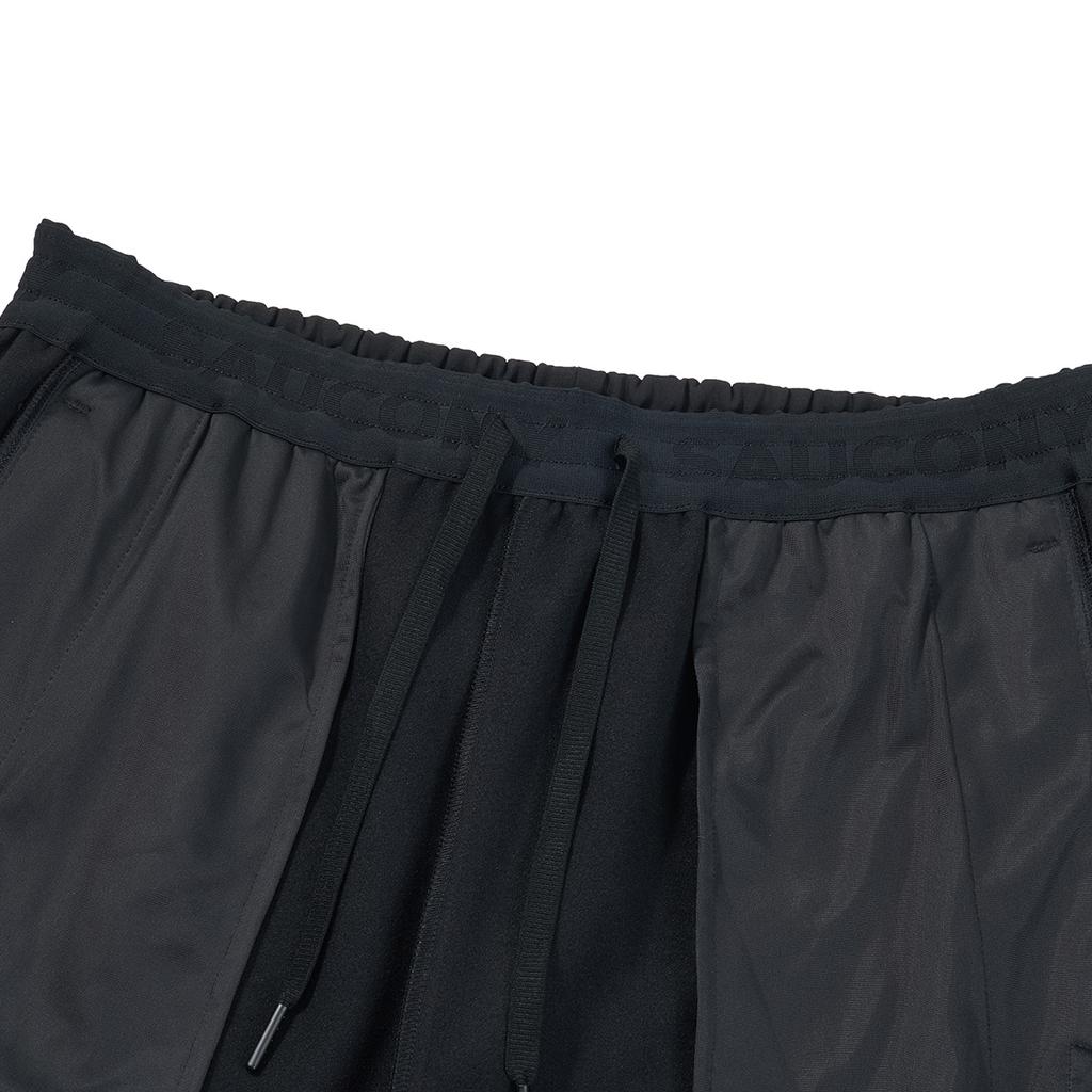 SAUCONY Urban Lifestyle Series Fashion Comfortable Versatile Skin-Friendly Solid Color Casual Pants Unisex Bottoms SA2250WP91C-BK001