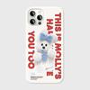 Y2K Ins Korean Stickers Phone Case for iPhone 17 16 15 14 13 12 11 Air Pro Max X XS XR XSMax 7 8 Plus Glossy Film Hard PC Cover