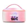 KPOP Witch Hunters Printed Colorful Cosmetic Bag Large Capacity Portable Small Wash Bag Wind Storage Bag