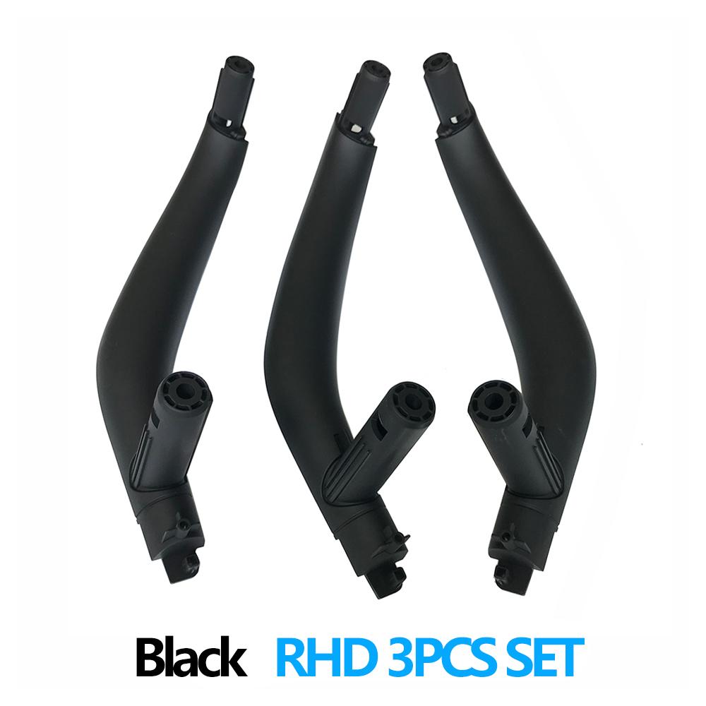 3PCS Set LHD RHD Interior Door Left Right Pull Handle Trim Cover For BMW X5 X6 F15 F16 2014-2018