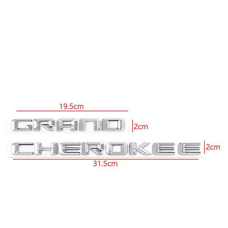 Car Front Rear LIMITED 4X4 Logo Auto Grille Emblem Sticker Accessories For Jeep Renegade Compass Grand Cherokee Wrangler Rubicon