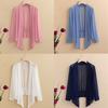 Spring Summer Sun Protection Clothing Women Shawl Oversized Outerwear Female Long Sleeve Cardigan Shirt Women Thin Coat Jacket