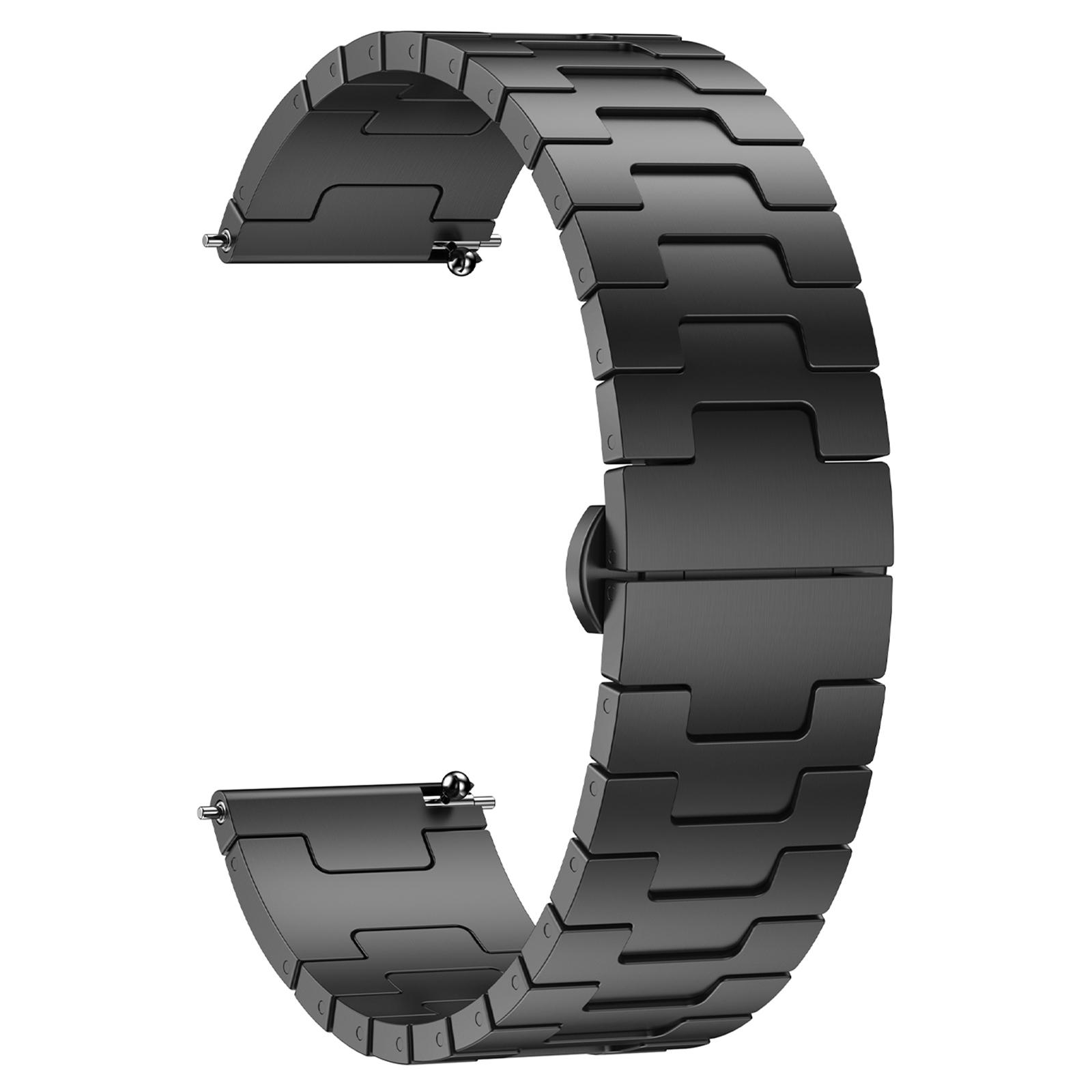 

Ремешок из титанового сплава для Huawei Watch GT 5 46 мм/Watch 4 Pro/Watch 4 Универсальный 22 мм ремешок для часов Black