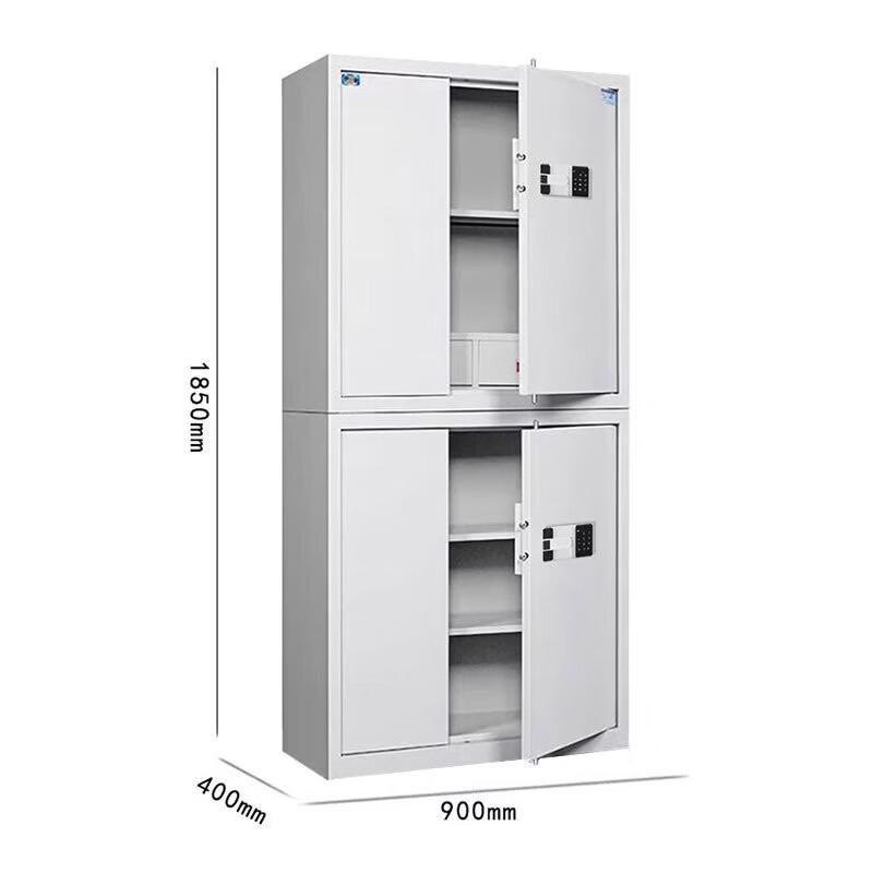 Tiger Brand Split-Section Steel Office Cabinet with Wangtong Electronic Lock