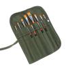 Ougelang Nylon Bristle Flat Head Gouache & Acrylic Brush Set