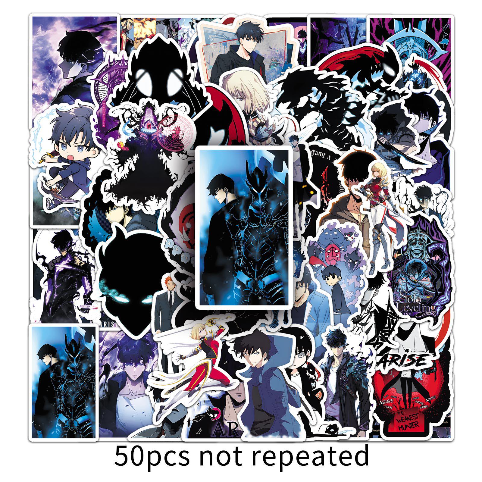 50-Piece Korean Comic Graffiti Stickers for Phones & Laptops