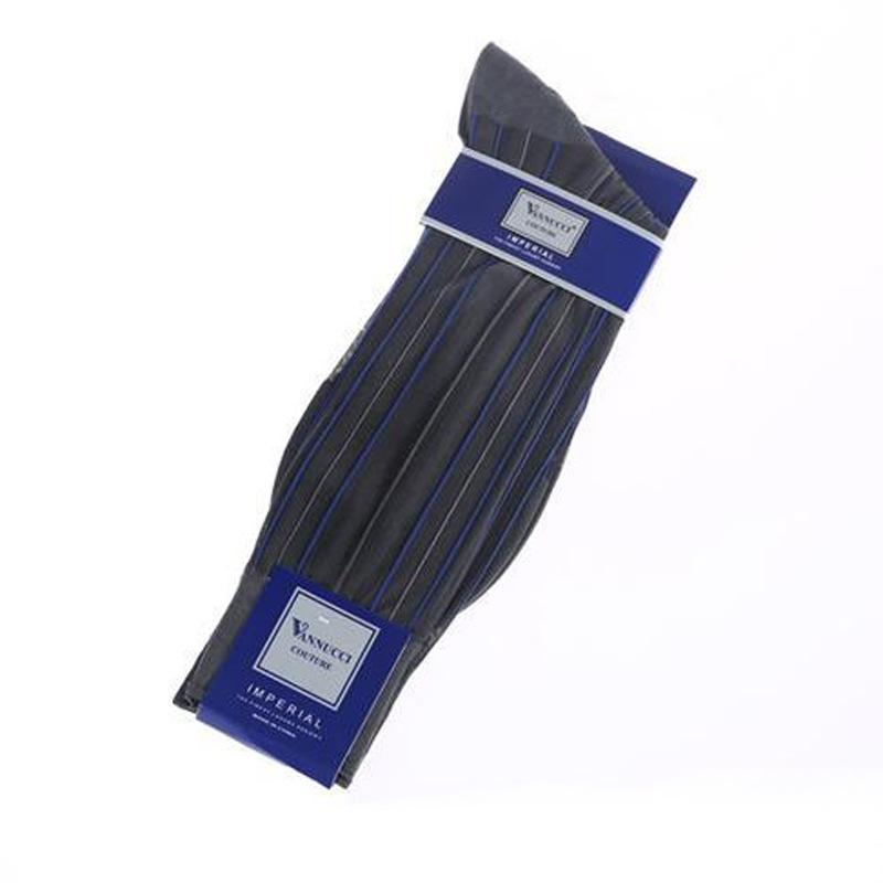 6 Paar Große Herren Business Seidenstrümpfe Hohe Qualität Polyamid Strümpfe Lange Vertikal Gestreifte Wadenhohe Socken Geschenk für Mann