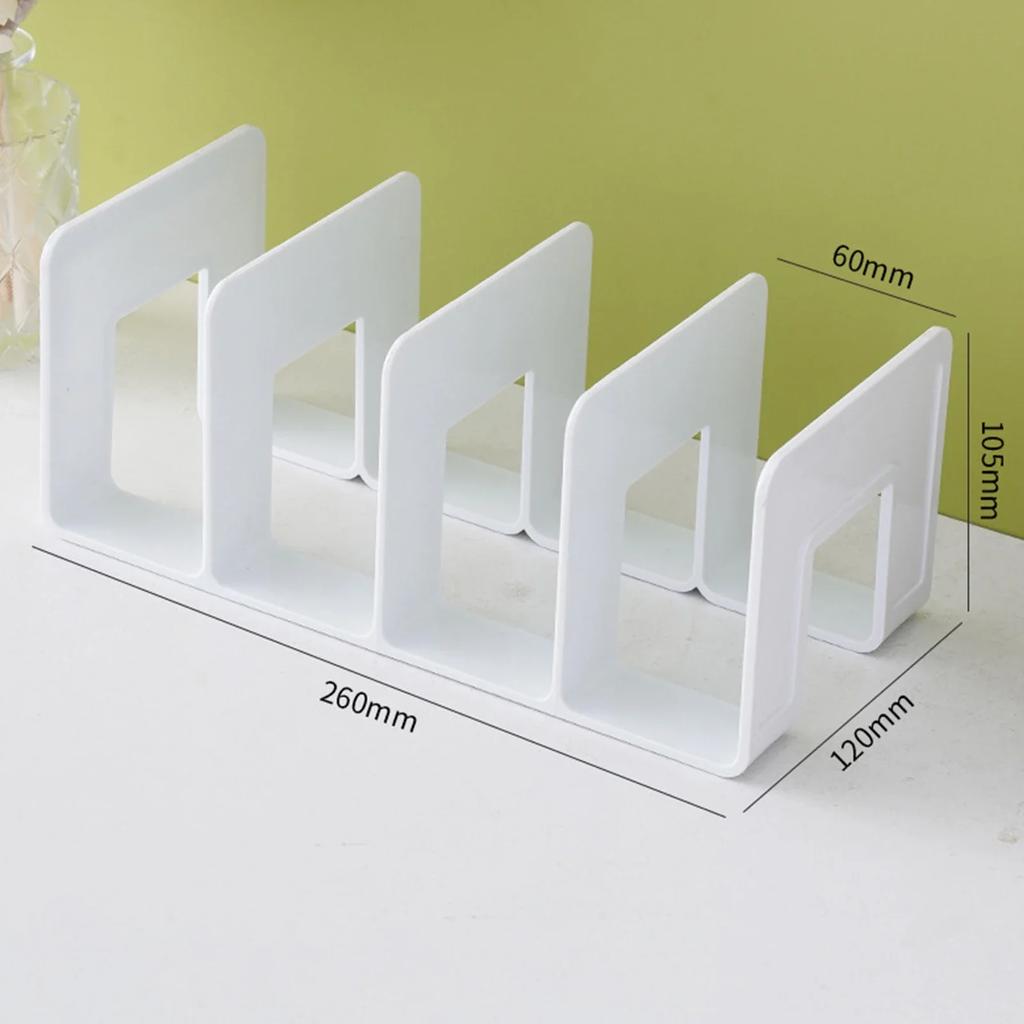 Multi-function Book Magazine Bookshelf Storage Stand Desk Organizer Holder for Book Magazine CD Files School Office Supplies