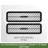 Under Seat Air Vent Cover Anti‑Block Grille Protector Guard For Tesla Model 3 Highland / Refreshed Model Y / Model Y L 2021-2026