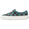 Vans Autentyczne Niskie Buty Skateboardowe Unisex Niebiesko-Brązowe VN000D5KERD