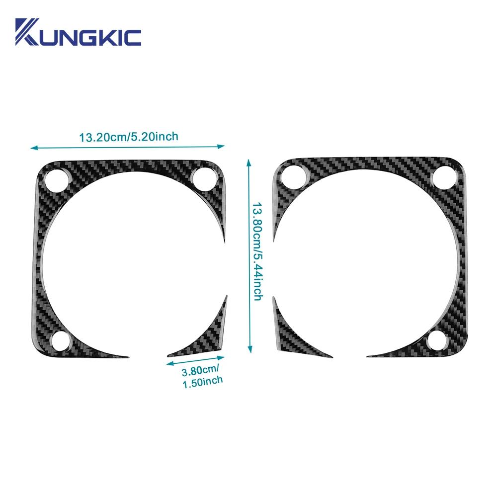 Carbon Fiber Speedometer Frame Sticker Compatible with Suzuki Jimny JB64 JB74 2019-2025 LHD RHD Interior Trim