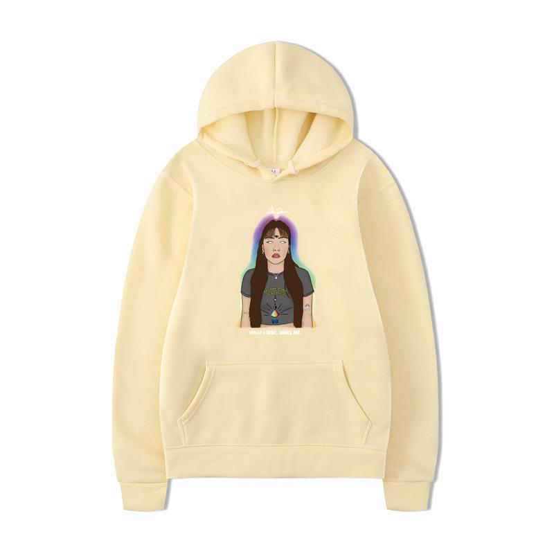 Kuz Qish Erkaklar Xudilari O'g'il Bolalar Harajuku Qizlar Hip Hop Pulover Oversize Chiroyli Musiqa Sovg'asi Kundalik Keng Qulay Sviter