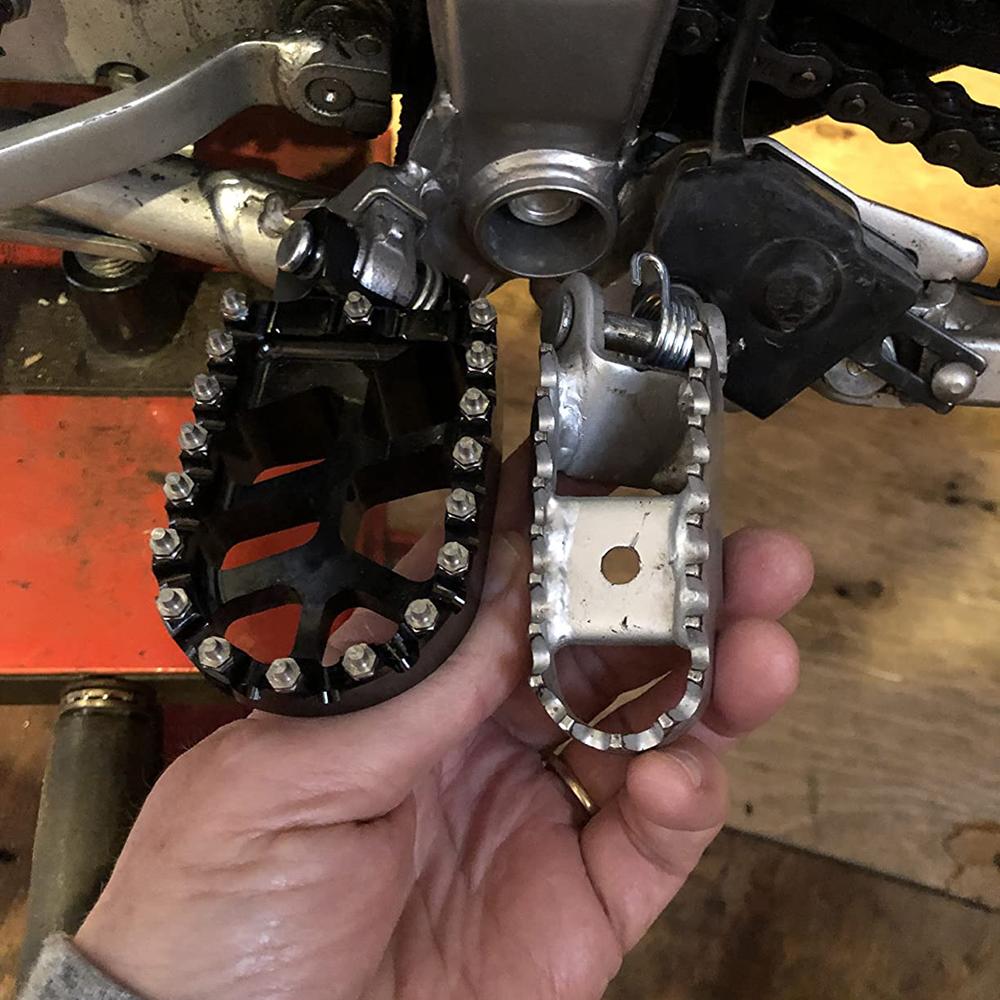 For Kawasaki KLX300R KLX300S KLX300SM KLX650 KLX650R KLR650 KLX 300R 300SM KLR 650 Accessories Footrest Footpegs Foot Pegs Pedal