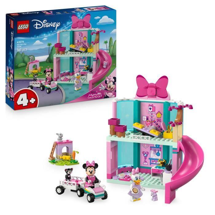 LEGO Disney 43274 L'Hôtel Pour Animaux De Minnie - Jeu De Construction 4 Ans - Cadeau