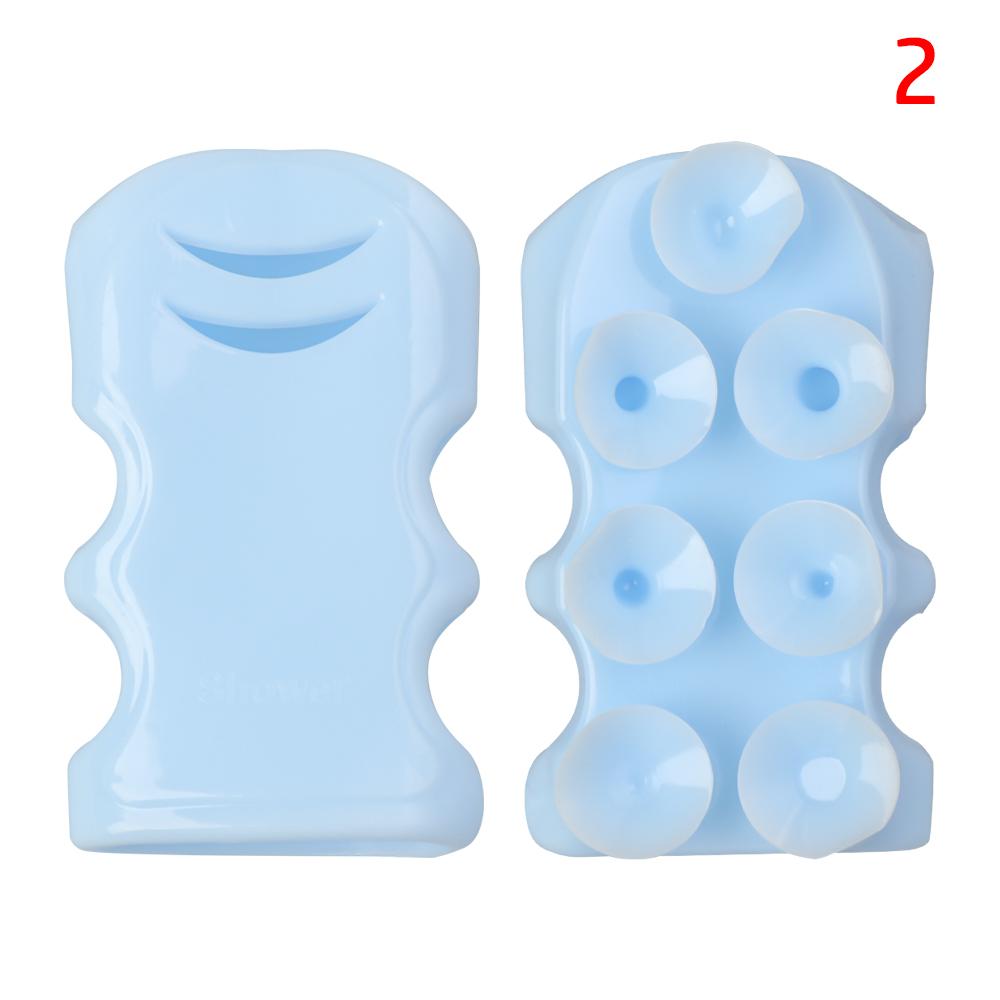 Punch-free Shower Head Holder Removable Reusable Adjustable Silicone Suction Cup Shower Bracket Wall Rack Bathroom Accessories