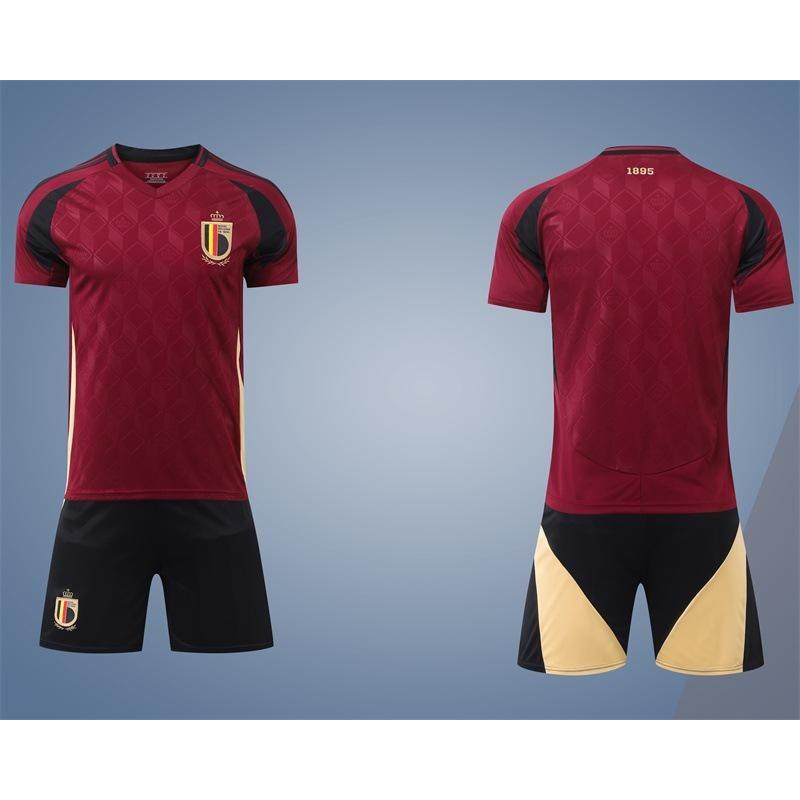 Belgium Home Training Jersey Football Jersey Children'S Jersey Children'S Clothing Adult Size 16-3Xl