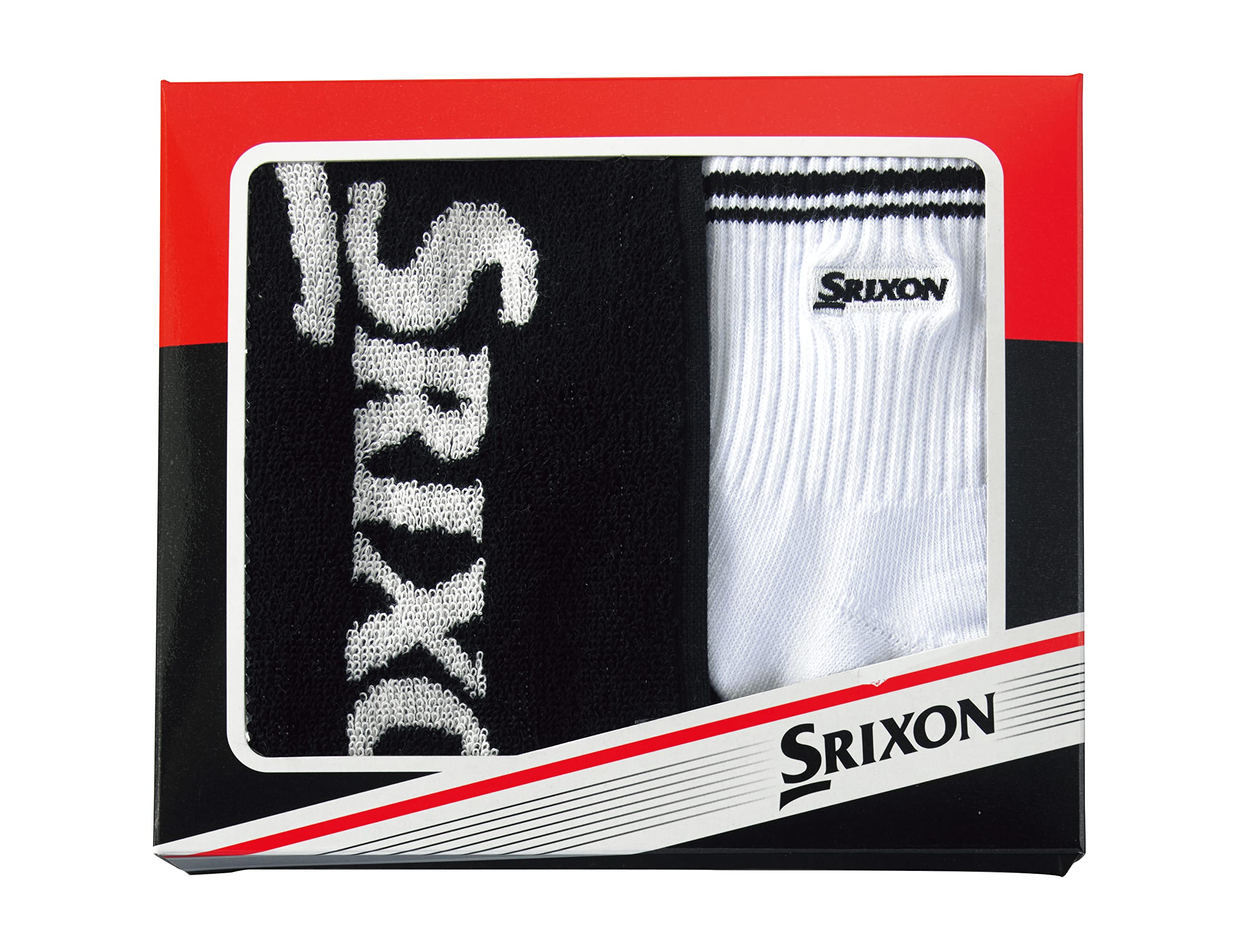 

DUNLOP SRIXON Towel Socks Set 2022 Model Black GGF-10346