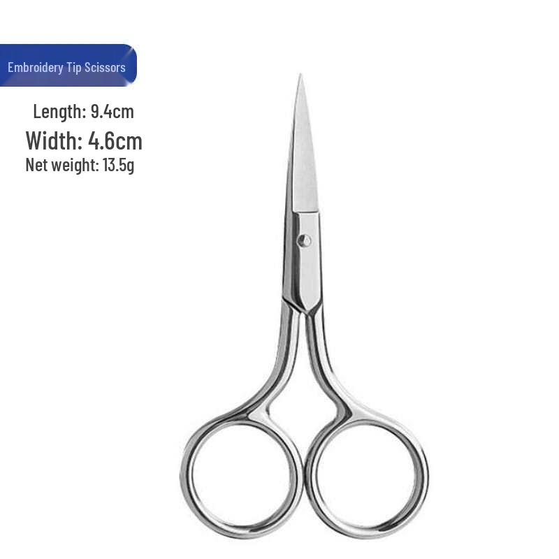 Creative Gold Crane Retro Titanium Thread Scissors for Cross Stitch and Tea Art
