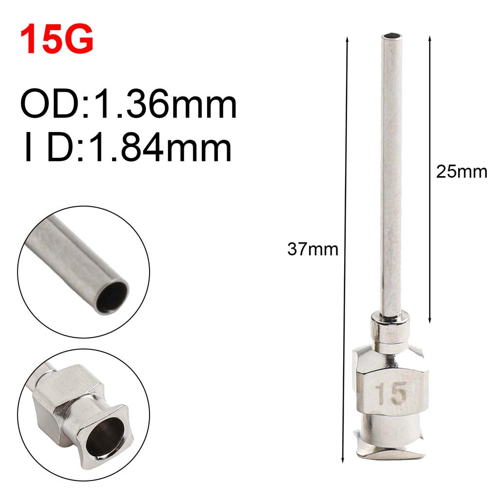 25mm Length 25mm Dispensing Machine Needle High Temperature Compatible Long-lasting Performance Optimal Reach And Precision