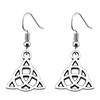 Drop & Dangle Earring Celtic Hexagram Kids' Jewelry MaterialsEarring Size 18x19mm QE006