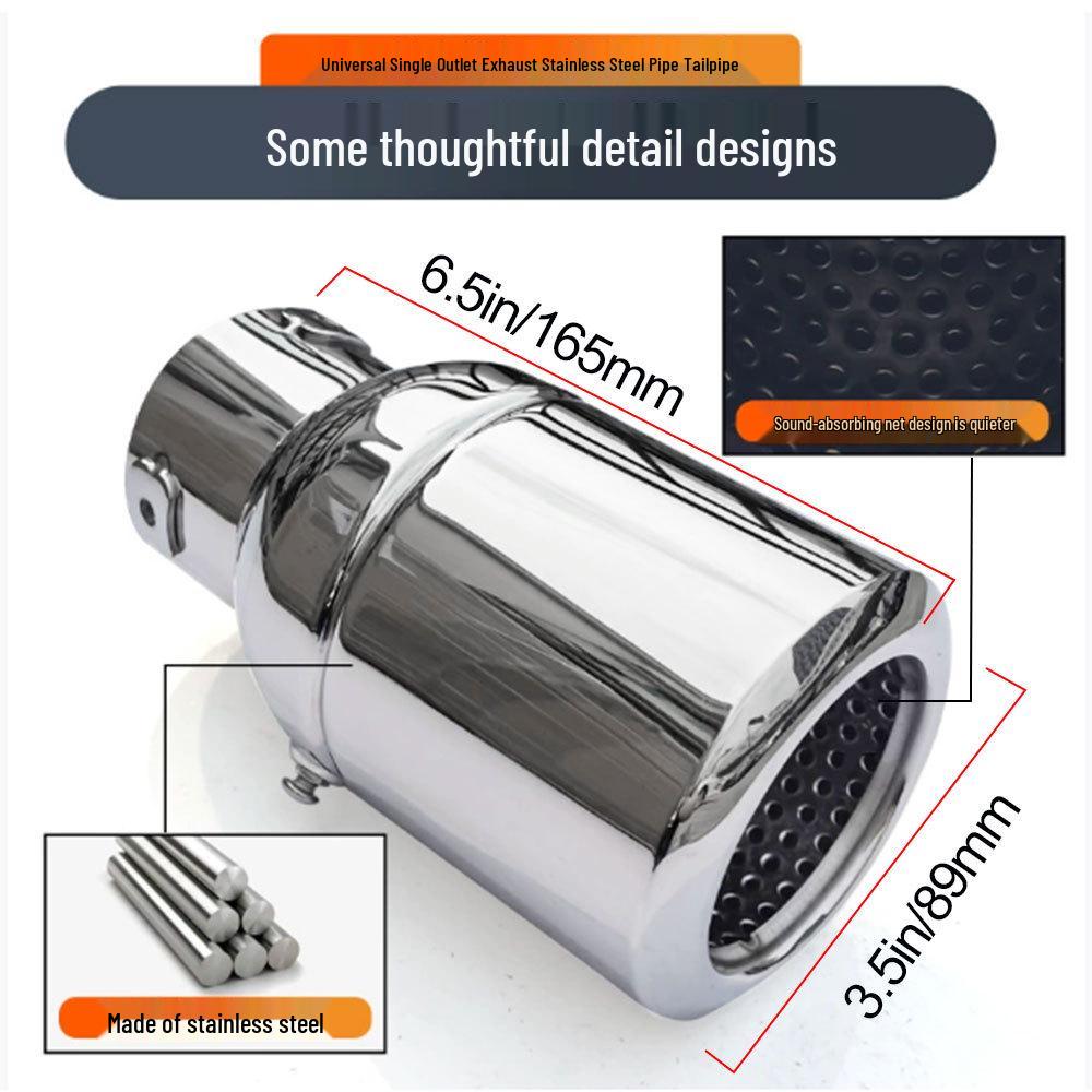 Tuyau d'échappement arrière réglable en acier inoxydable pour Suzuki Vitara, Langdong, Ruifang, Jimny et Reiz.