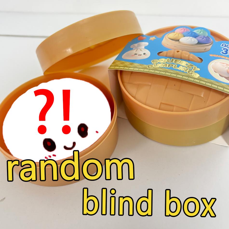 Kleurrijk Gesimuleerde Dumpling Squishy Ontspannend Verlicht Angst Antistress Verhoogt Geluk Terugverend Knijp Verlichter Speelgoed