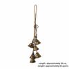 Vintage Metal Bell Pendant Bronze Bell Pendant Door Hanger Wind Chime Bell  Window Hanging