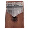 Kalimba 17 Key Maple Thumb Piano Tuning Hammer Portable Finger Instrument for Beginner
