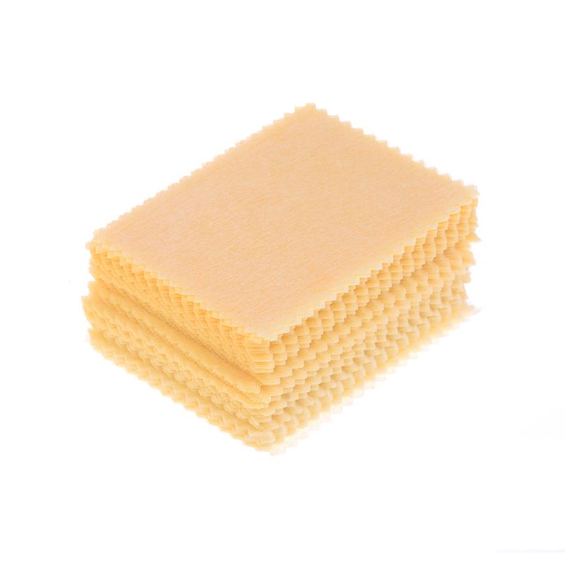 100Pcs Yellow Microfiber Cleaning Cloths For Tablet Cell Phone Laptop Lcd Screen