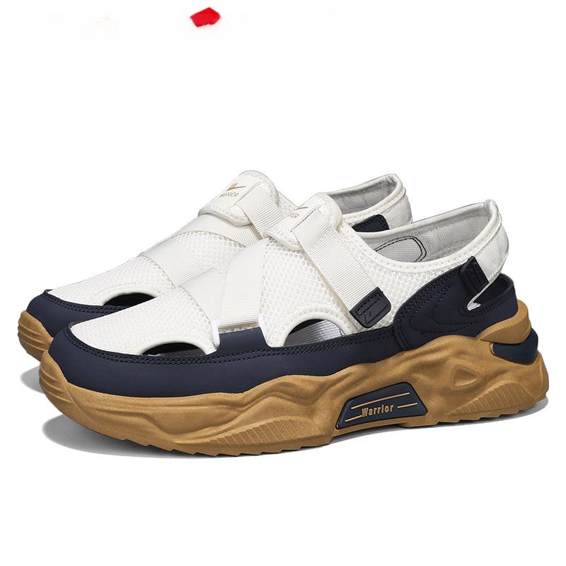 Été Nouvelles Chaussures Décontractées Sandales Polyvalentes à Semelles Épaisses et Respirantes Chaussures de Sport Monopièce Durables