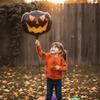 Skulls Halloween Balloons Double-sided Pumpkin Head Balloons Pumpkin Balloons  Home Decoration