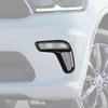 For Dodge Durango -2026 ABS Carbon Front Fog Light Cover Fog Lamp Frame Trim