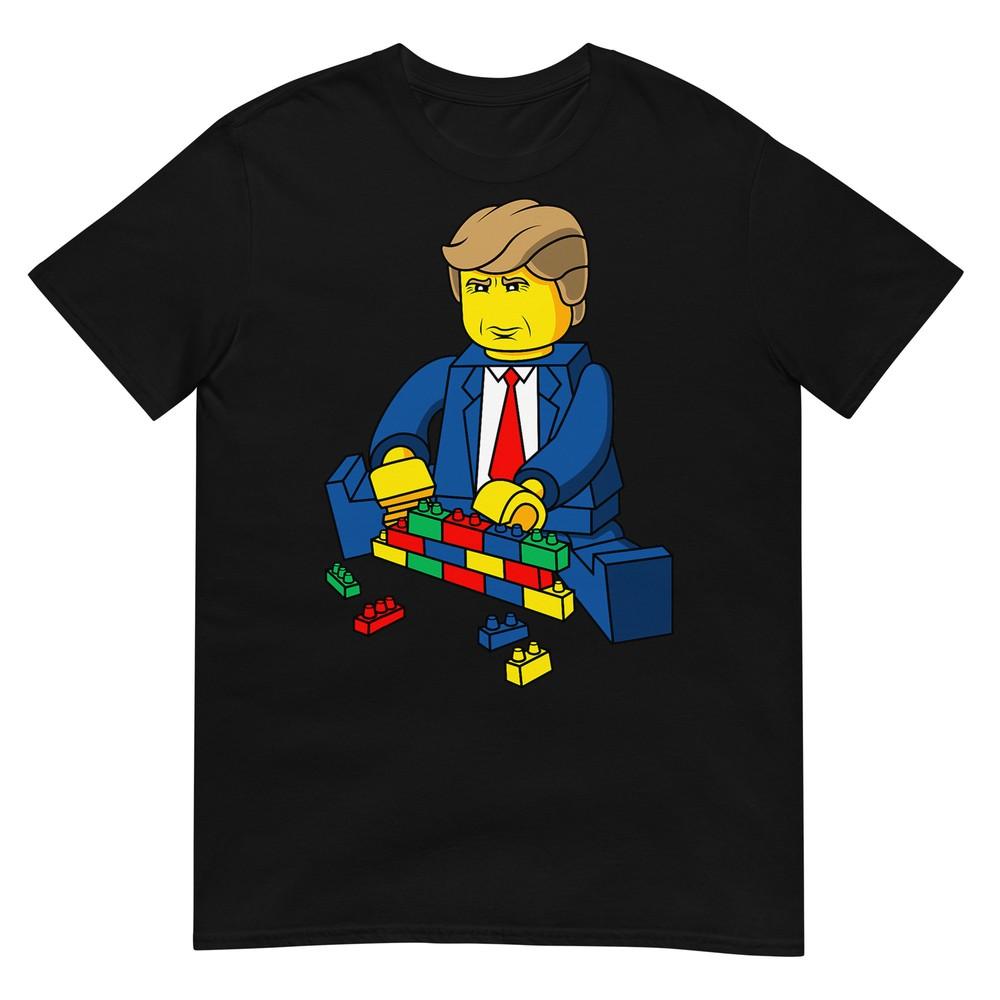 Donald Trump Build A Wall T Shirt T-Shirt 2XL