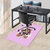 Monster High Office Chair Mat - Cute Cartoon Kitten Decor for Home Office, Living Room, Bedroom Gift Idea.122318a
