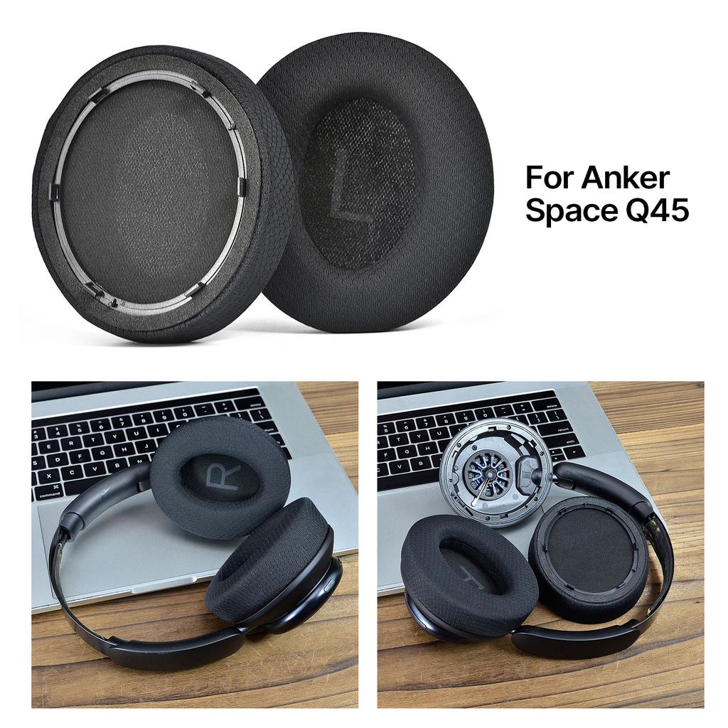 Durable Ear pads Ear Cushions for Space Q45 Headphone Elastic EarPads for Better Comfort and Noise Isolation Ear Cushion