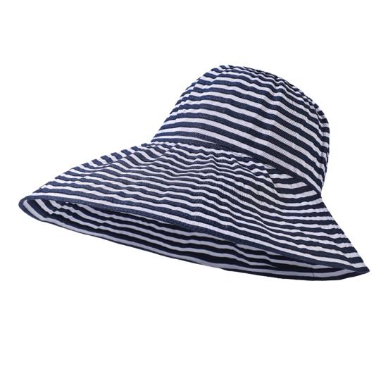 Women Brim Foldable Sun Hat UV Wide Packable Bucket Hat for