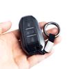 Slim Car Key Fob Case Cover Chain For Peugeot 208 308 508 2008 3008 5008 Citroen C4 C3 C5 Aircross DS3 DS7 DS9 Black Transparent