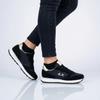 Ally Gold Silver - Women's Sneakers Shoes Black Z36202-11 ORIGINAL
