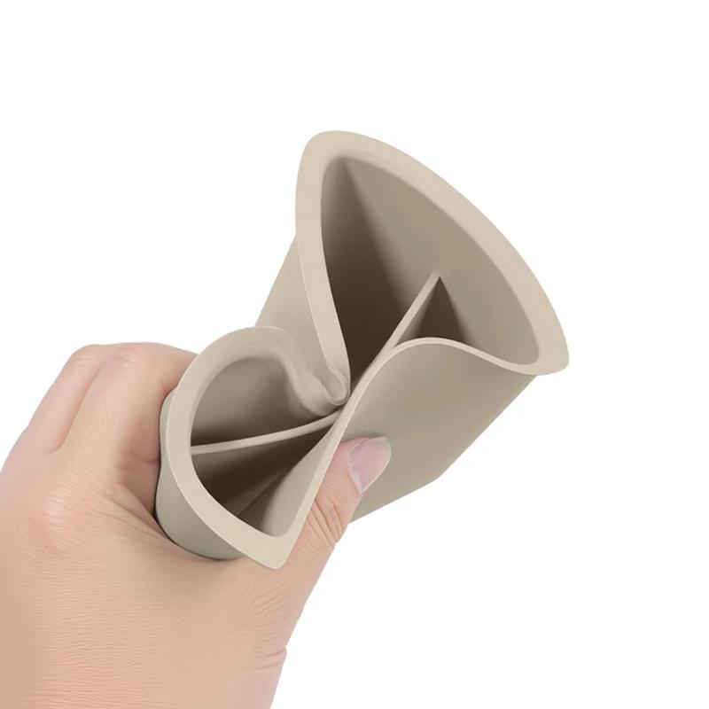 For Zeekr 8X 2026 Silicone Storage Box Under Driver's Seat Interior Decorative Accessories