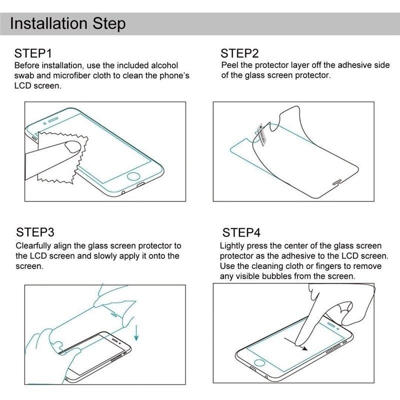 Xiaomi Redmi 9 9A 9C 9T 8 8A 7 7A 6 6A Note 10 10s 9S 9 6 7 8 8T Pro Max Poco M3 X3 NFC 9H Transparenter Gehärteter Glas Displayschutz