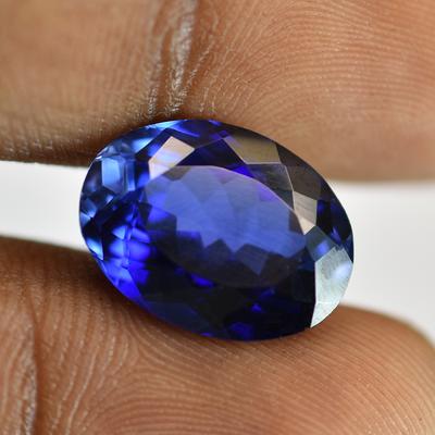 Natural Blue Tanzanite Loose Gemstone Oval Cut 8.80 Ct for Wedding for Jewelry Making and Crafts