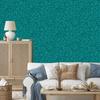 Glitter wallpaper, turquoise background, turquoise center for living room and bedroom 50x1000