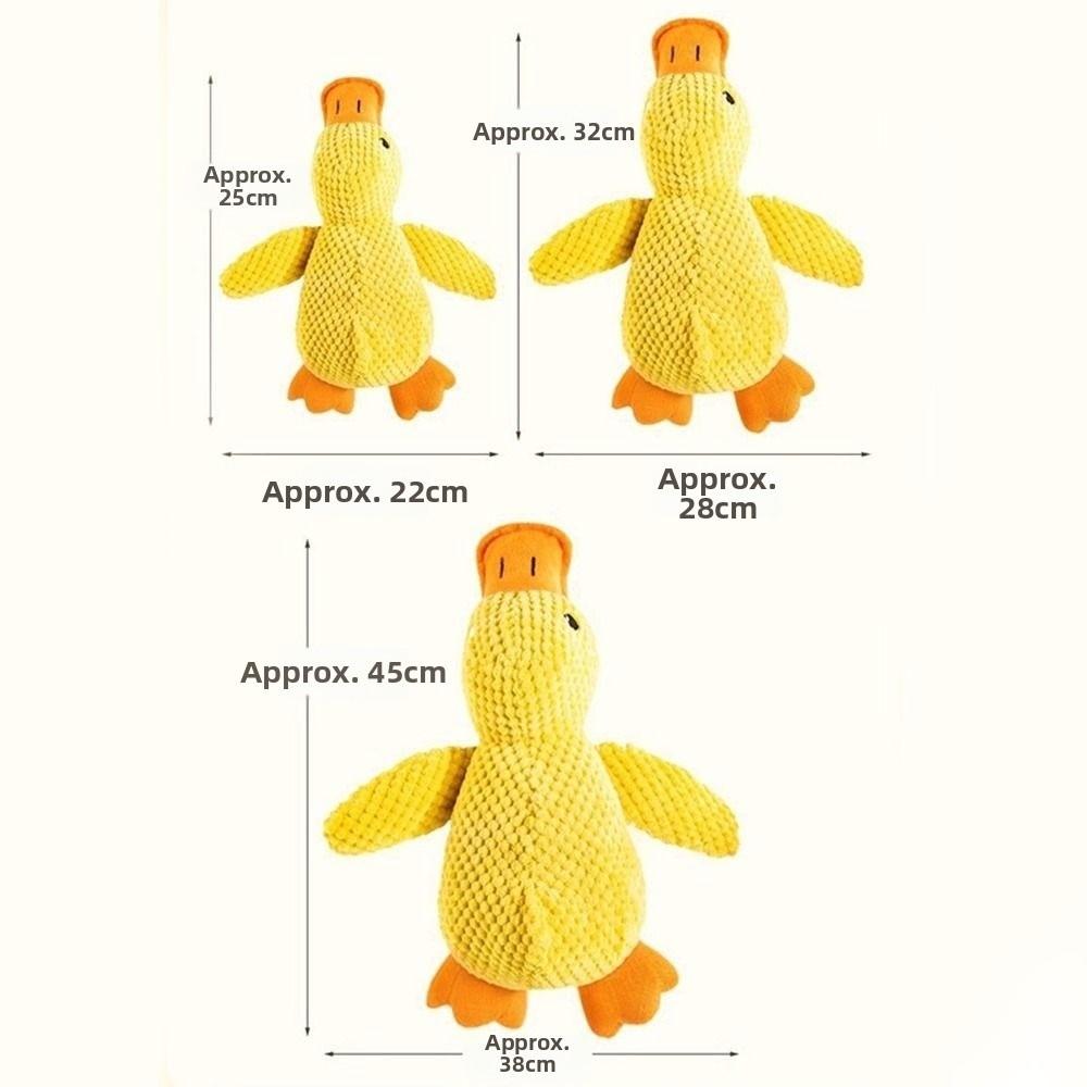 New Stomping Duck Dog Toy Bite Resistant Grinding Large Pet Toy Teeth Cleaning Boredom Dog Interactive Entertainment Puppy Pet