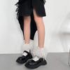 1 Pair of Ruffle Ankle Socks Sweet Frilly Socks Ballet Socks Bows Lace Top Sock